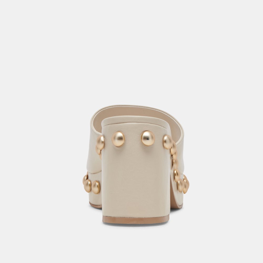 Dolce Vita Glori Heels Ivory Leather