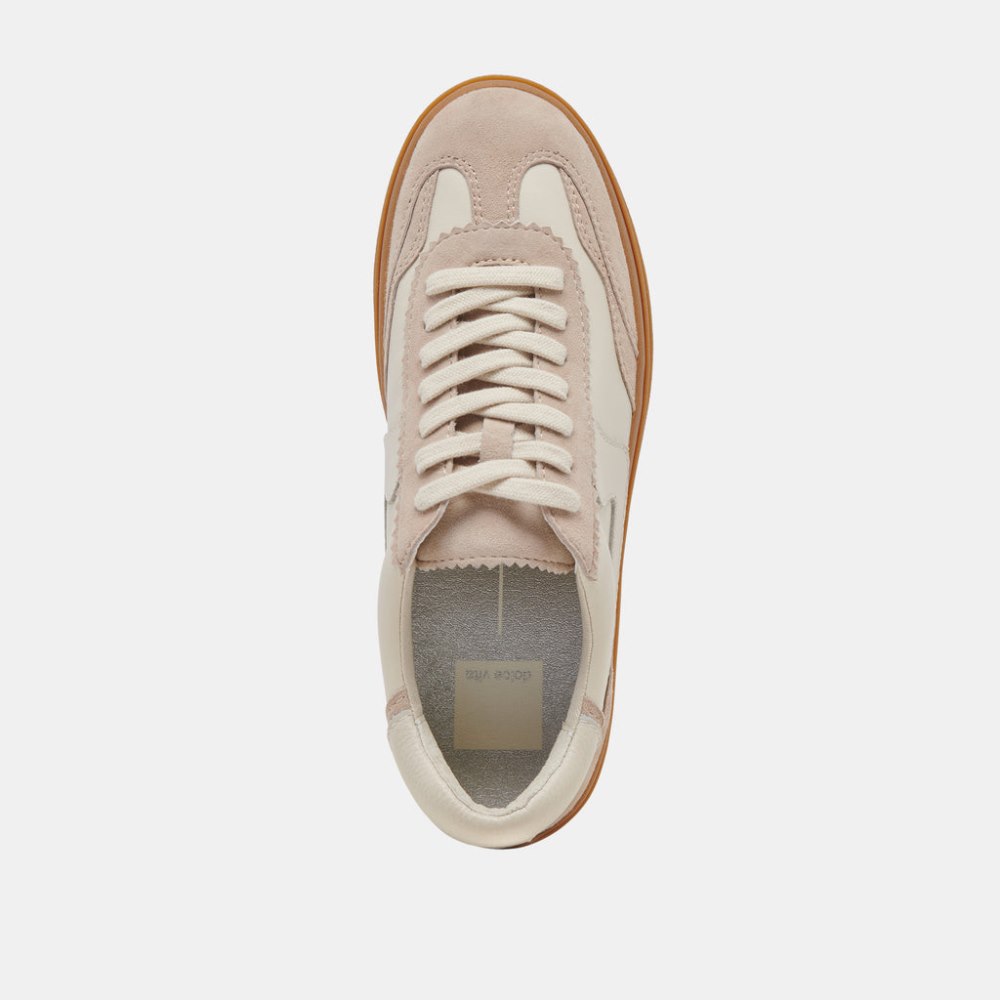 Dolce Vita Notice X Sneakers Ivory Multi Leather