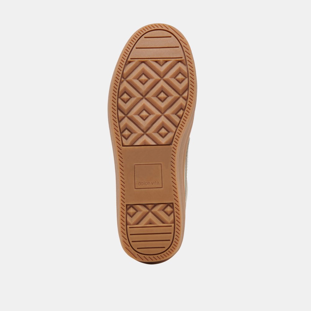 Dolce Vita Notice X Sneakers Ivory Multi Leather