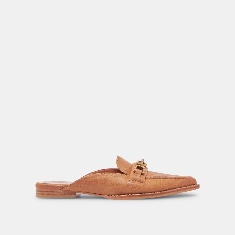 Dolce Vita Sidon Flats Brown Leather