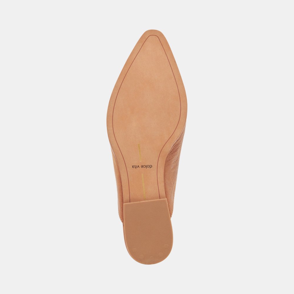 Dolce Vita Sidon Flats Brown Leather