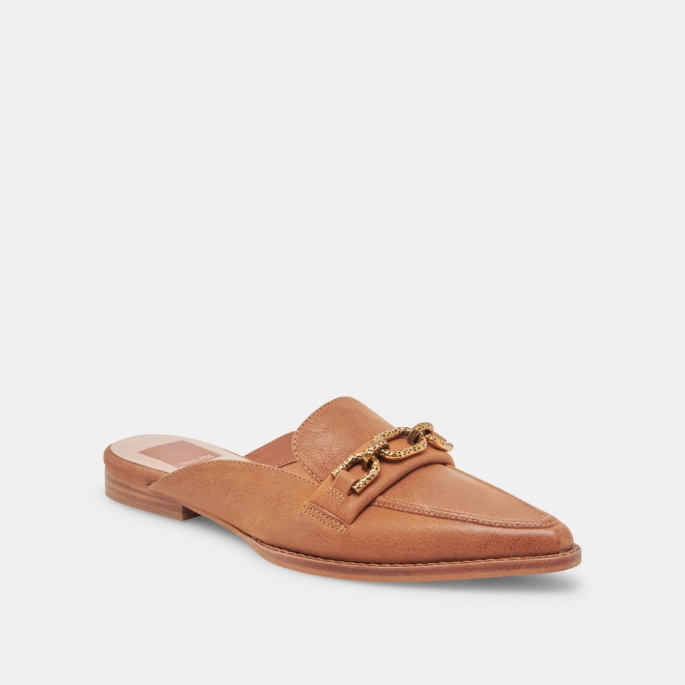 Dolce Vita Sidon Flats Brown Leather