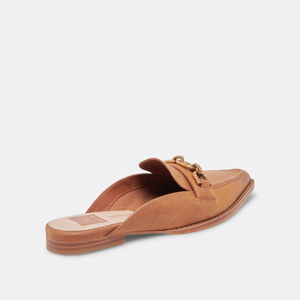 Dolce Vita Sidon Flats Brown Leather