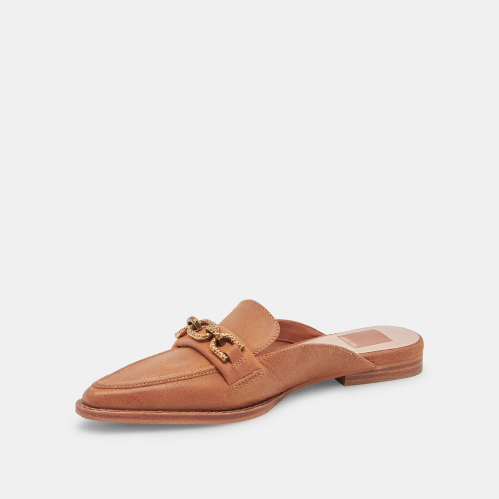 Dolce Vita Sidon Flats Brown Leather