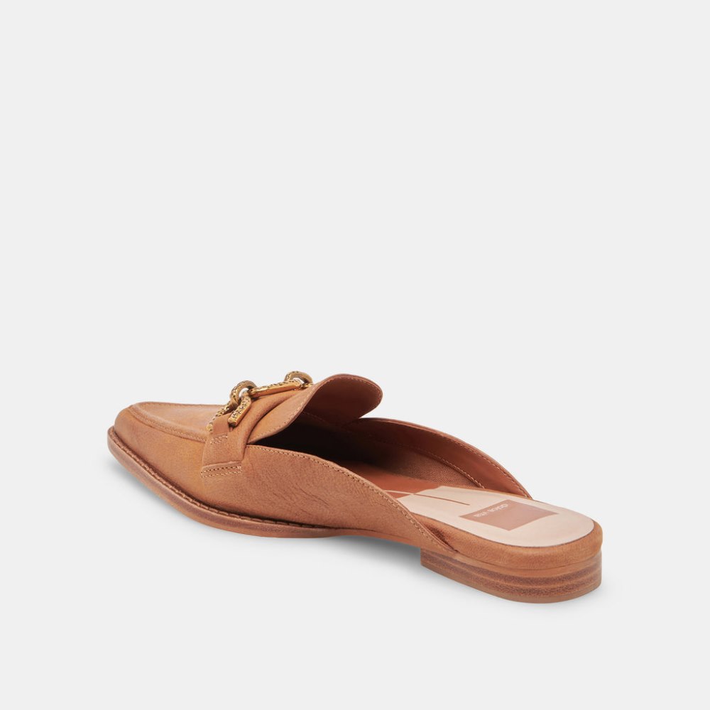Dolce Vita Sidon Flats Brown Leather