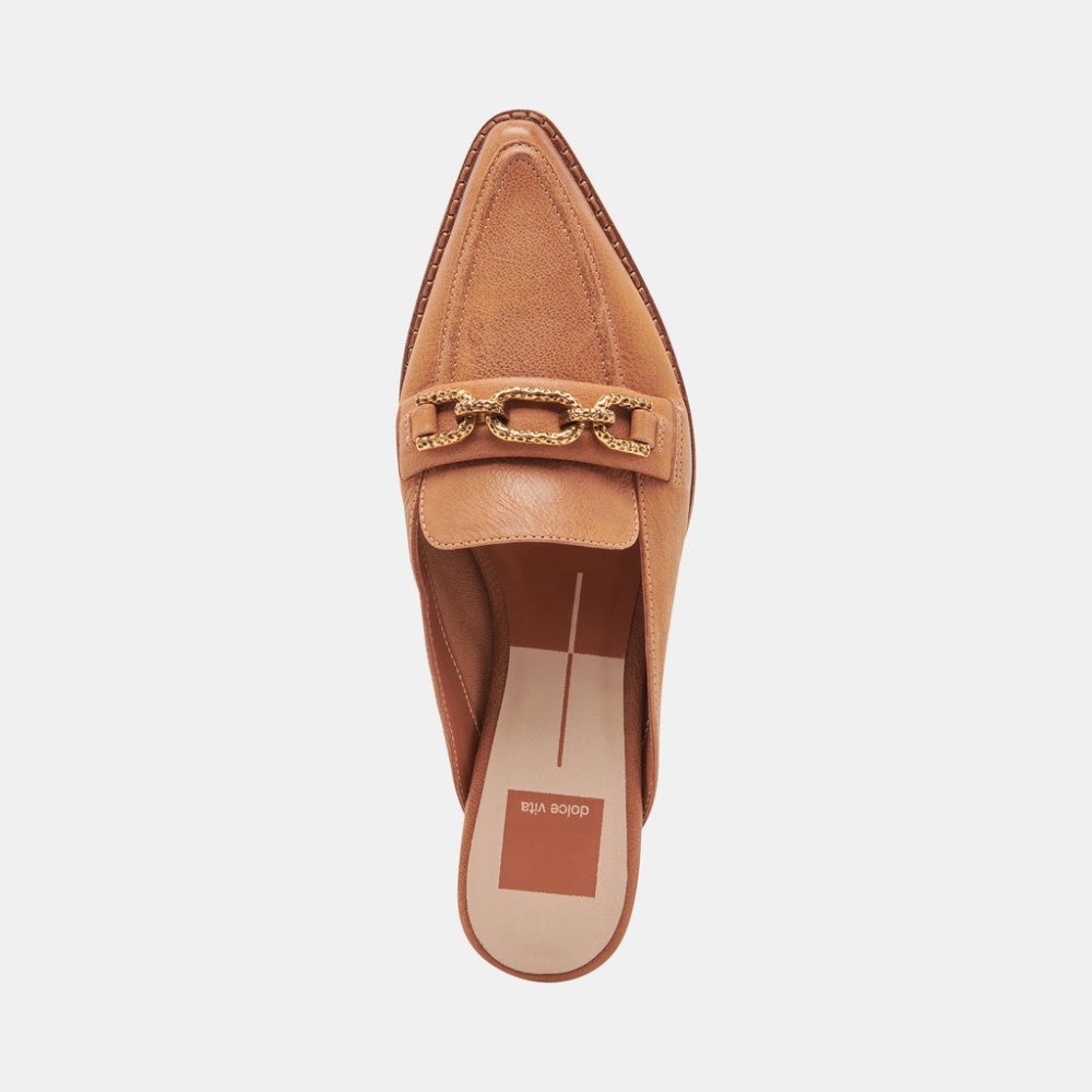 Dolce Vita Sidon Flats Brown Leather