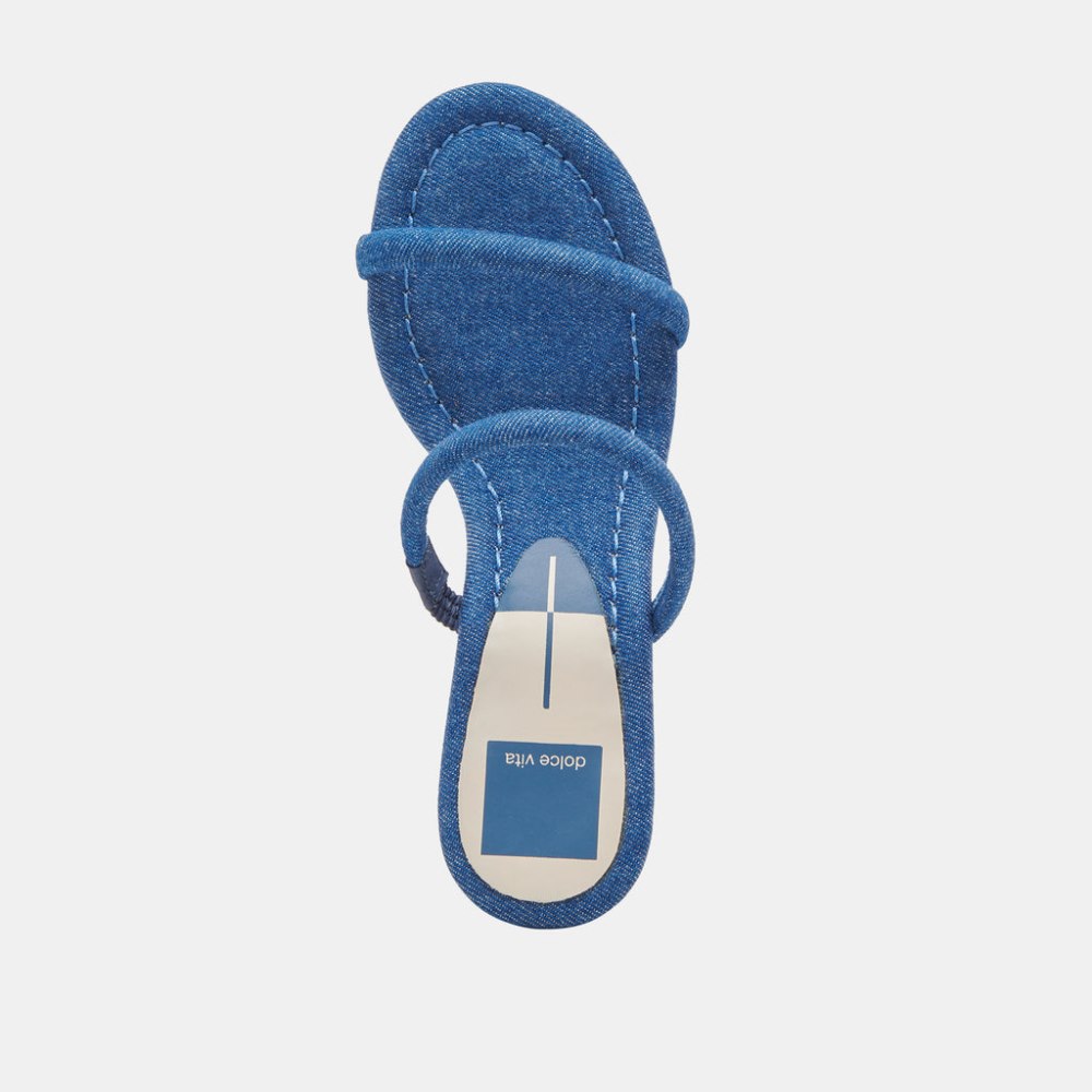 Dolce Vita Mandie Heels Blue Denim