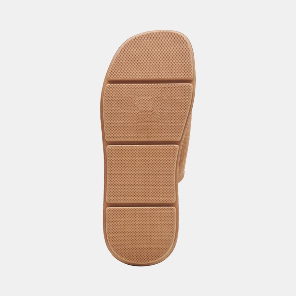 Dolce Vita Canal Sandals Taupe Suede