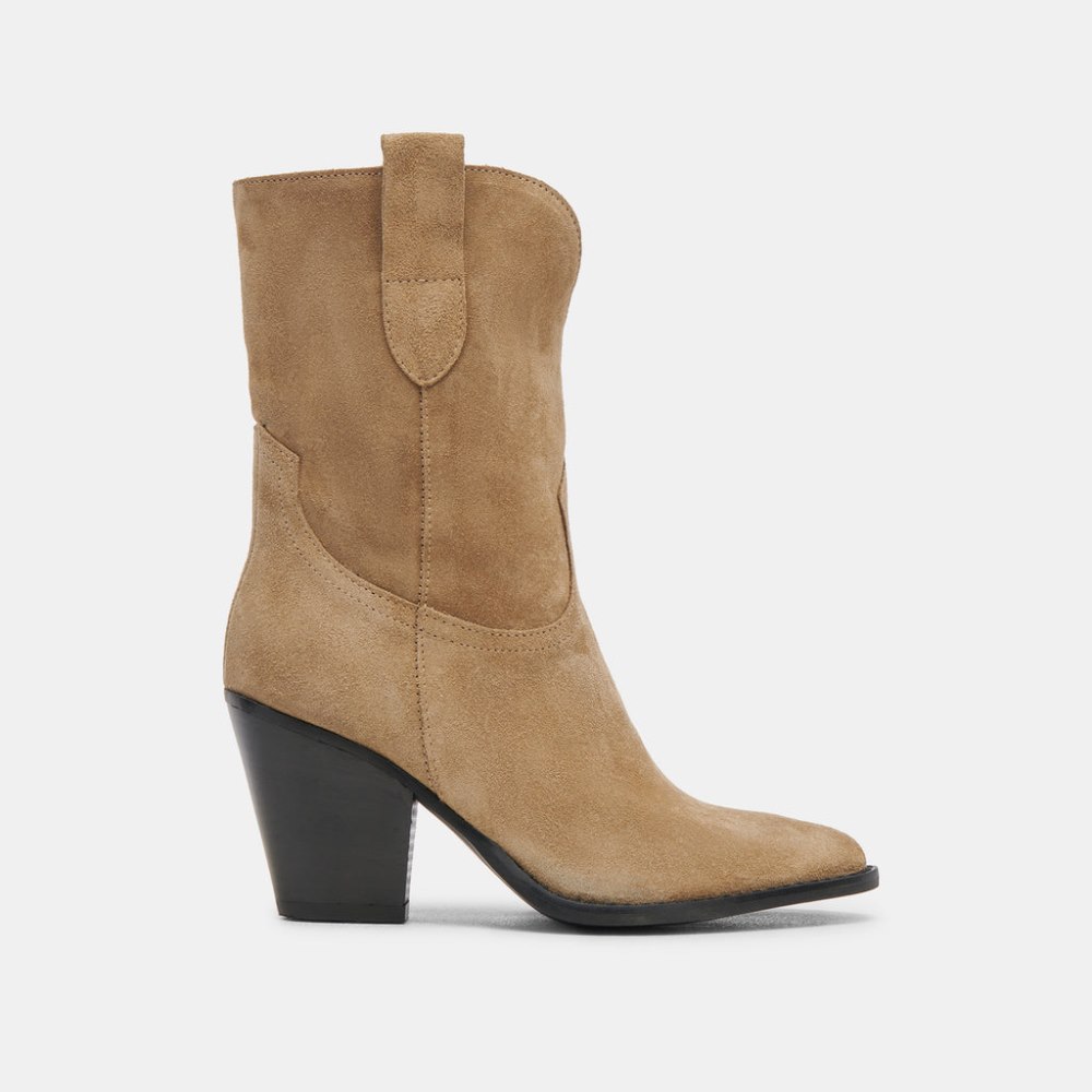 Dolce Vita Jetro Boots Khaki Suede