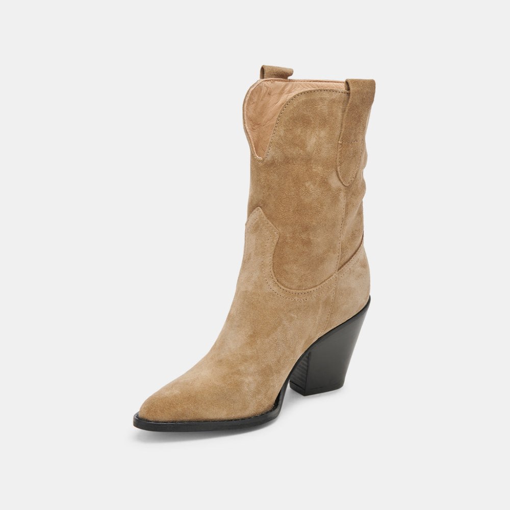 Dolce Vita Jetro Boots Khaki Suede