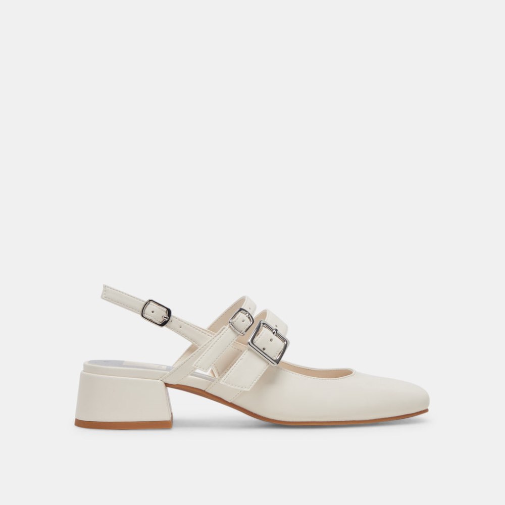 Dolce Vita Patzy Heels White Stella