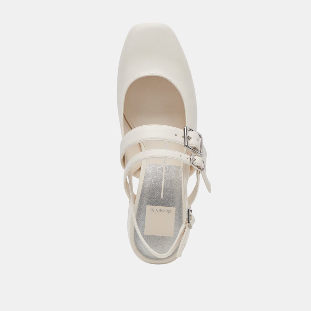 Dolce Vita Patzy Heels White Stella