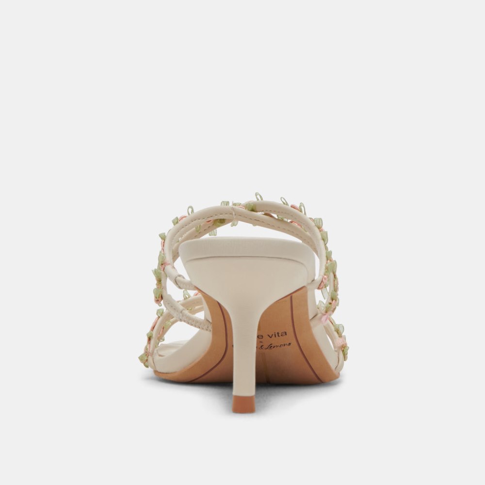 Dolce Vita Betti Heels Ivory Multi Stella
