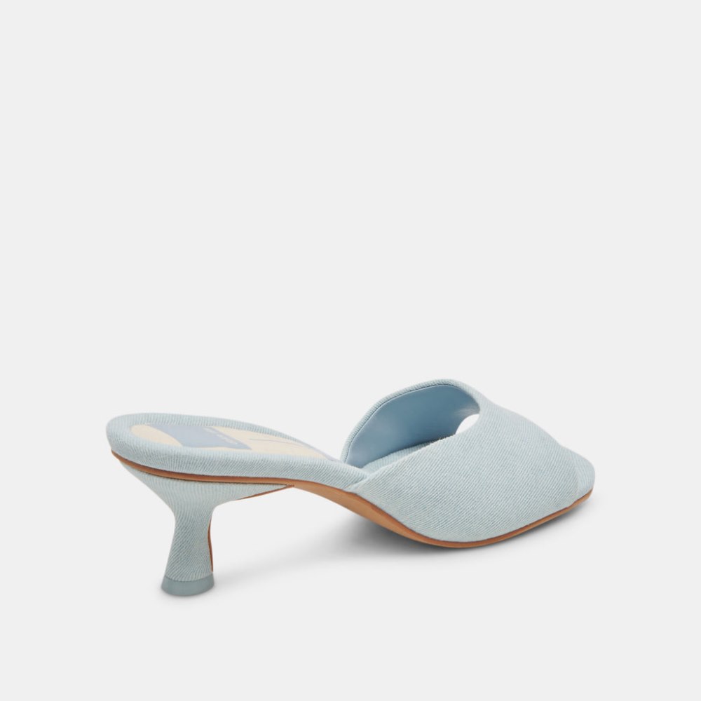 Dolce Vita Macoy Heels Light Blue Denim