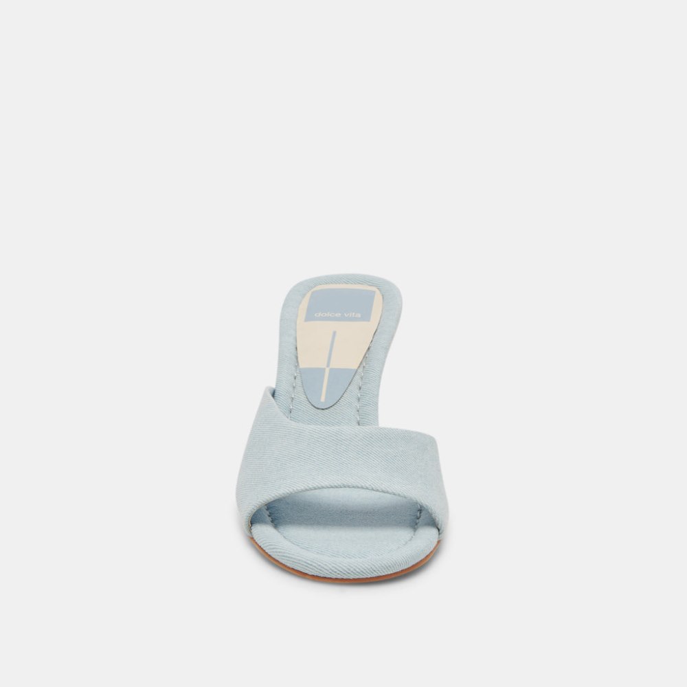 Dolce Vita Macoy Heels Light Blue Denim