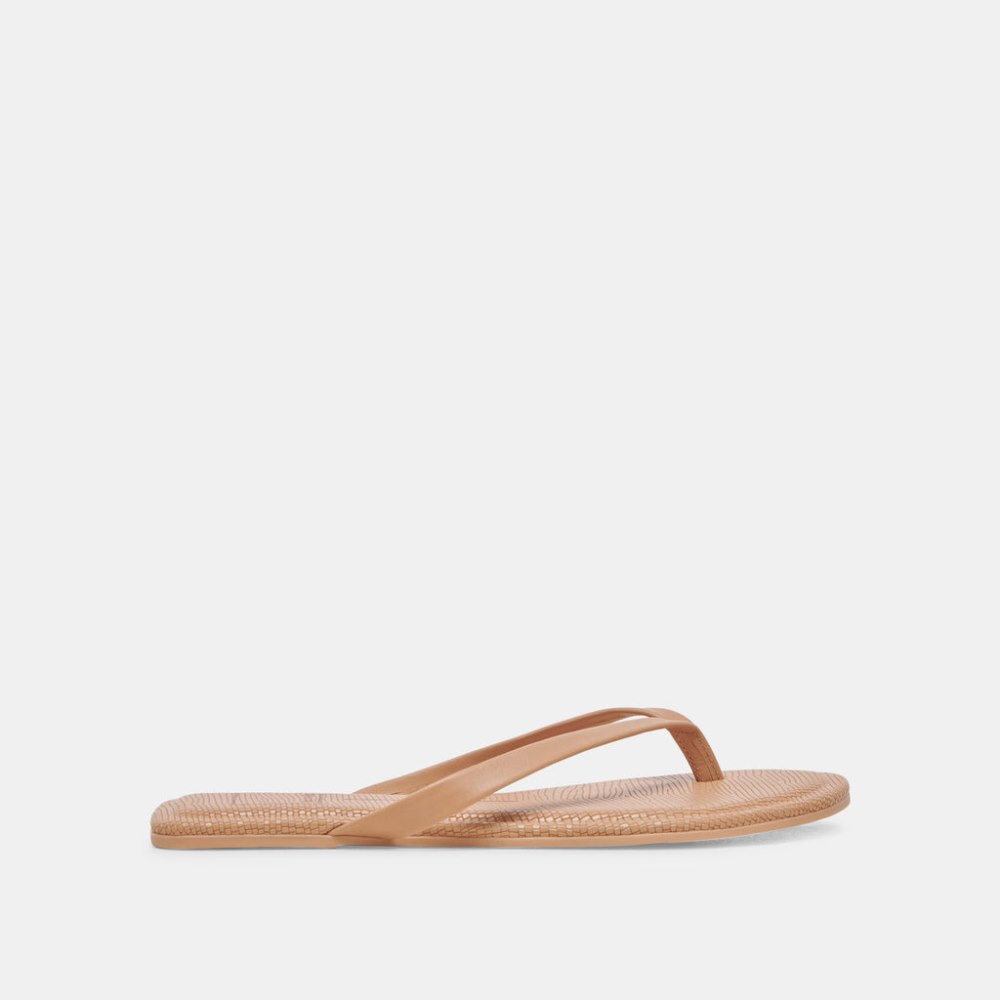 Dolce Vita Layney Sandals Light Tan Leather