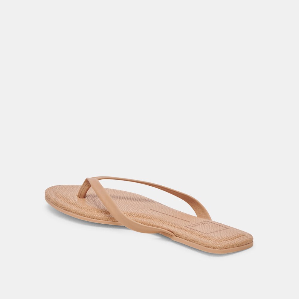 Dolce Vita Layney Sandals Light Tan Leather