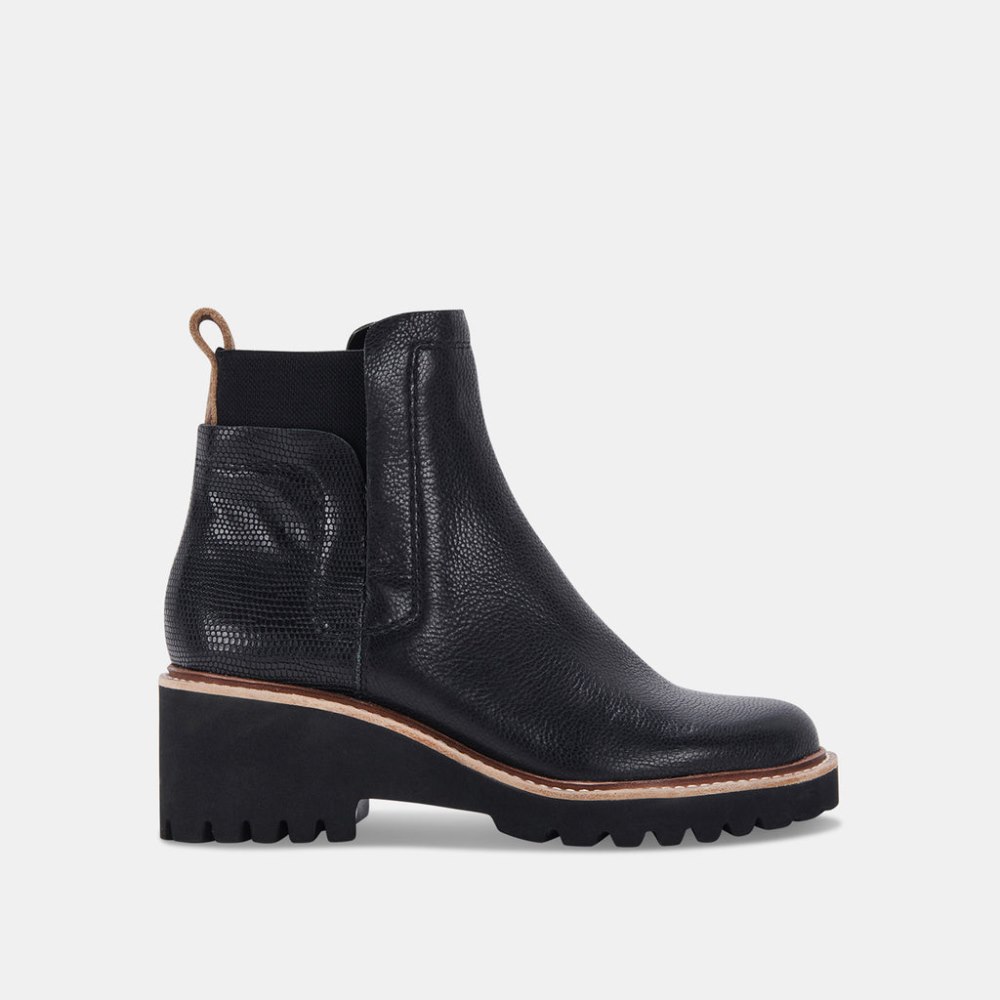 Dolce Vita Huey H2o Boots Black Leather