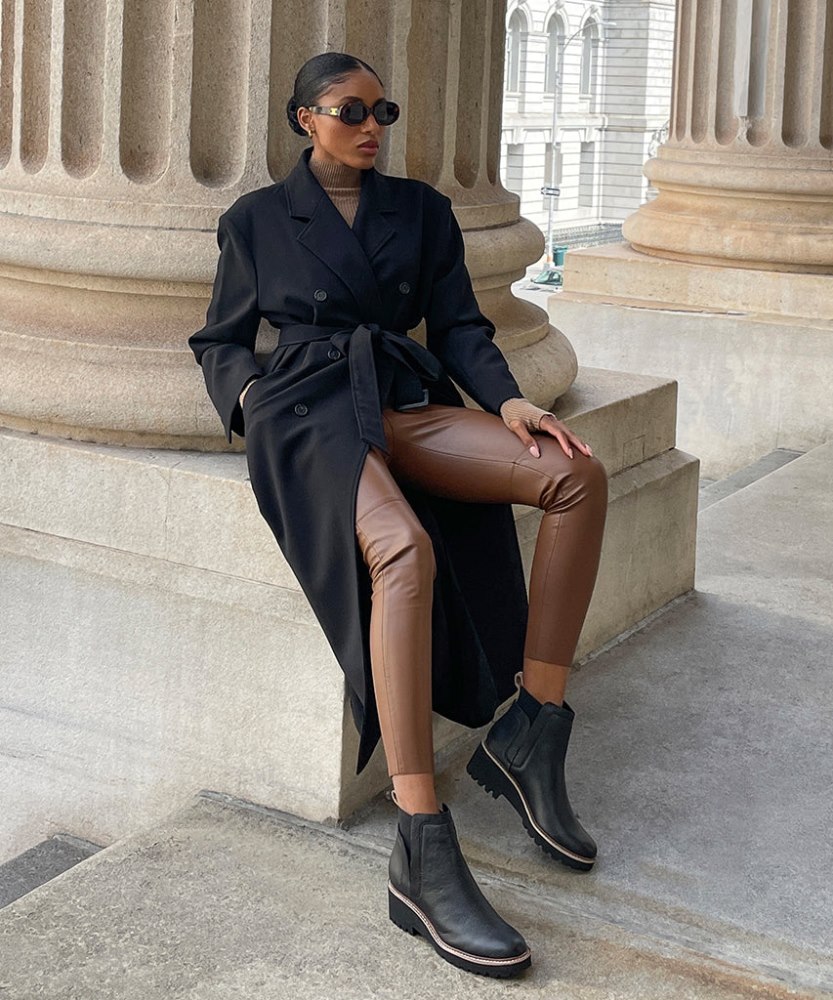 Dolce Vita Huey H2o Boots Black Leather