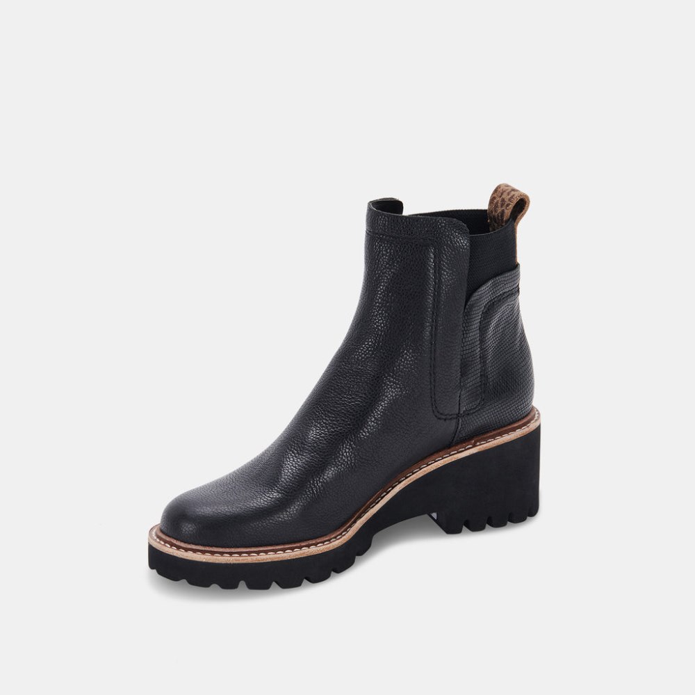 Dolce Vita Huey H2o Boots Black Leather