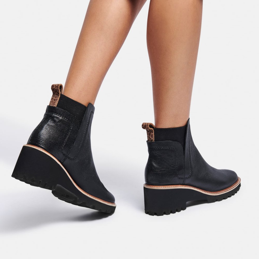 Dolce Vita Huey H2o Boots Black Leather