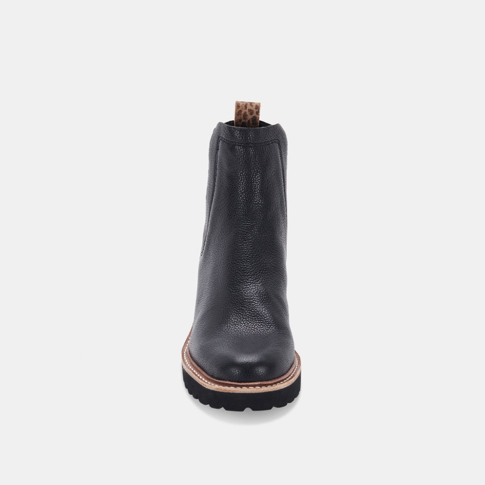 Dolce Vita Huey H2o Boots Black Leather