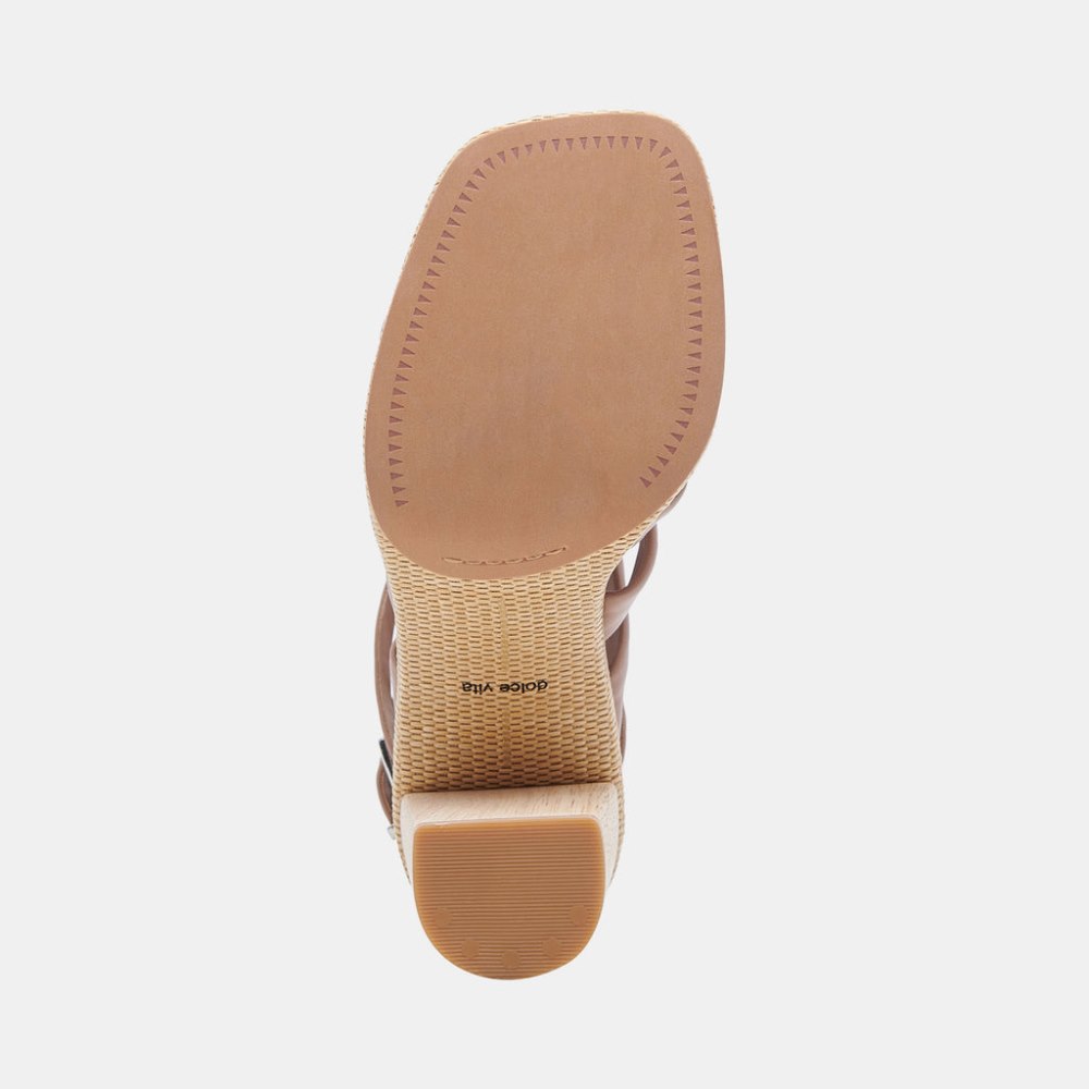 Dolce Vita Olema Heels Cafe Leather