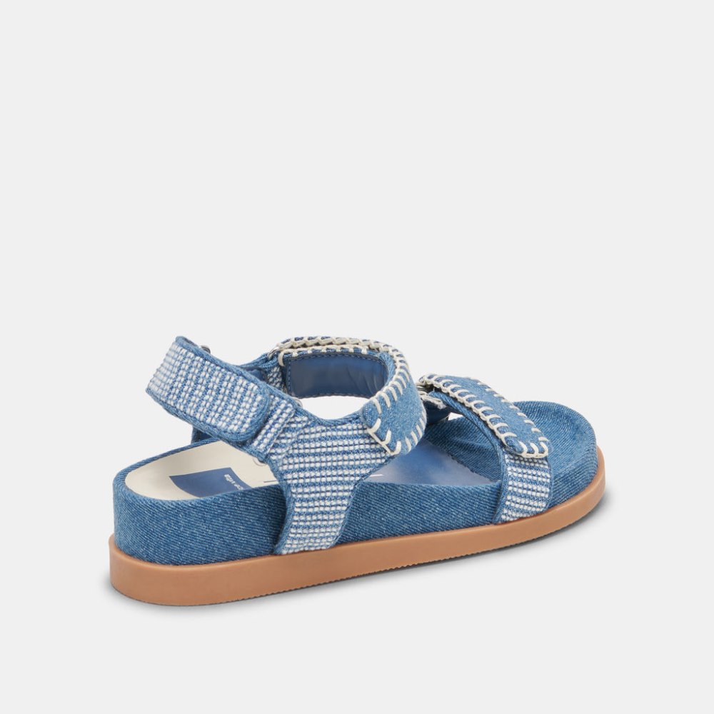 Dolce Vita Senora Sandals Blue Multi Denim