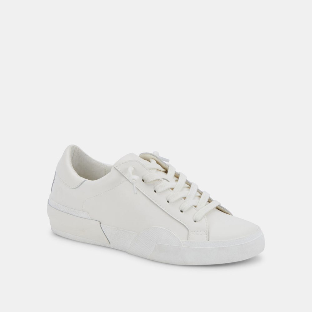 Dolce Vita Zina 360 Sneakers White Recycled Leather