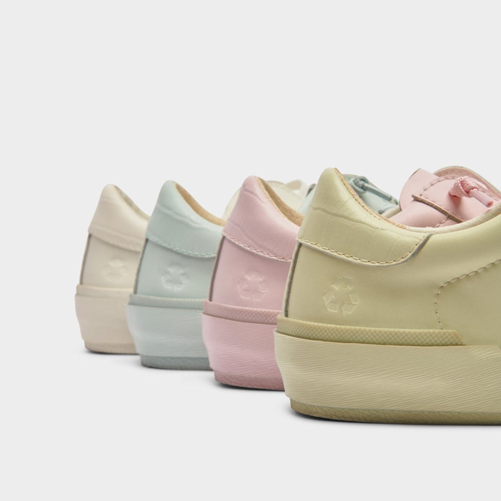 Dolce Vita Zina 360 Sneakers White Recycled Leather