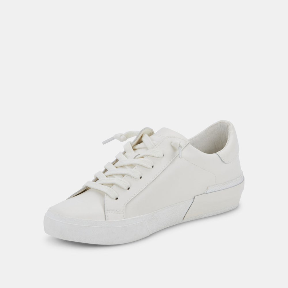 Dolce Vita Zina 360 Sneakers White Recycled Leather
