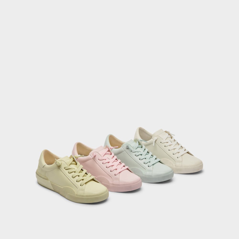 Dolce Vita Zina 360 Sneakers White Recycled Leather