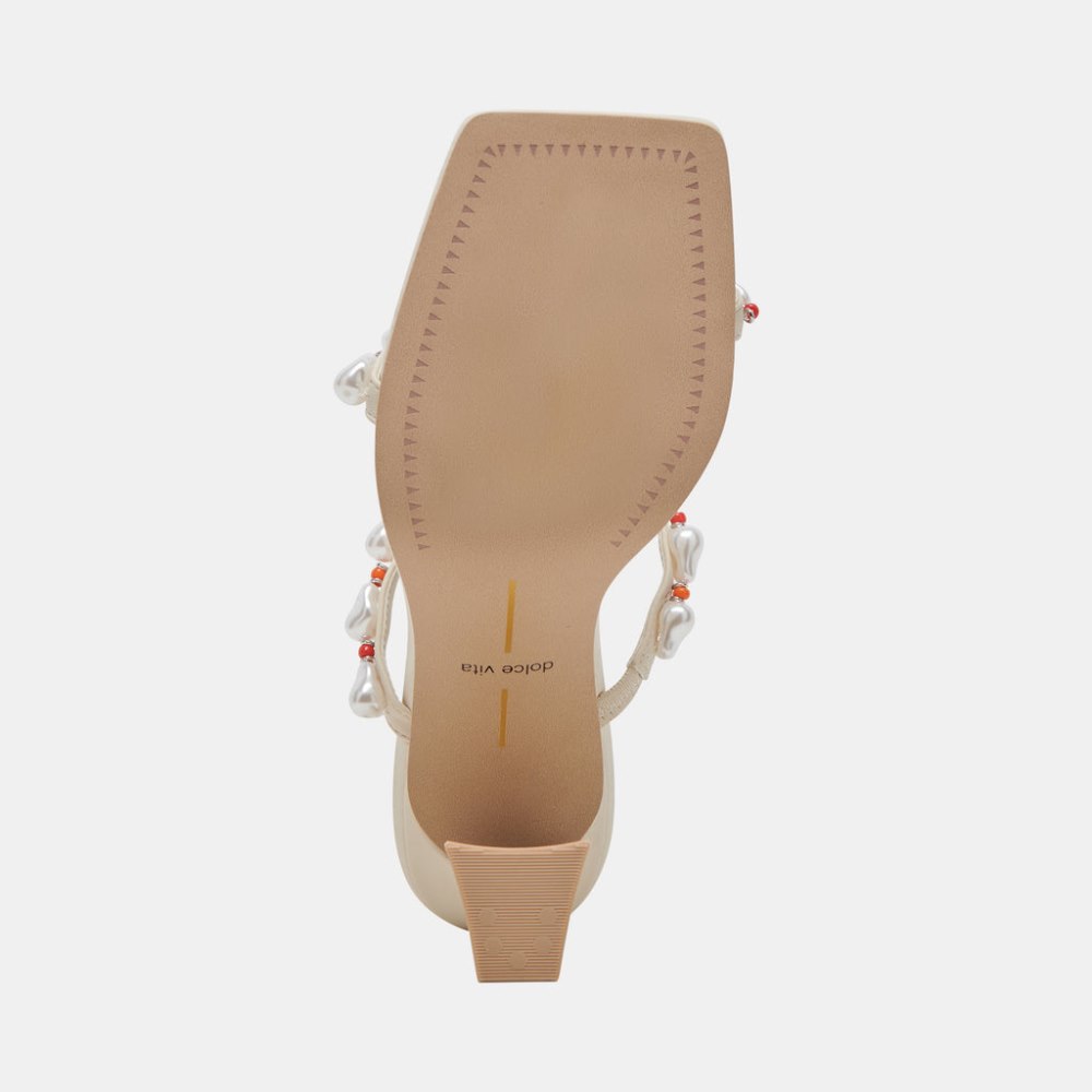Dolce Vita Naja Pride Heels Rainbow Pearls