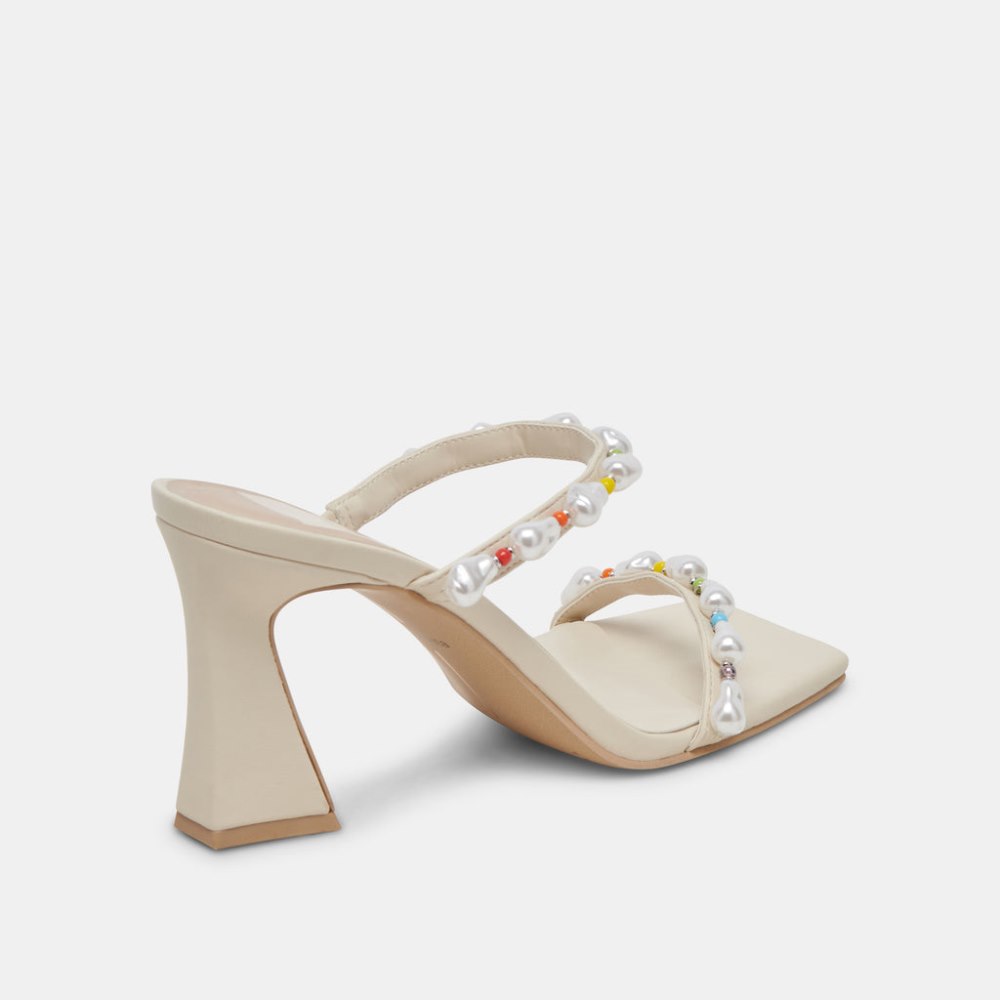 Dolce Vita Naja Pride Heels Rainbow Pearls