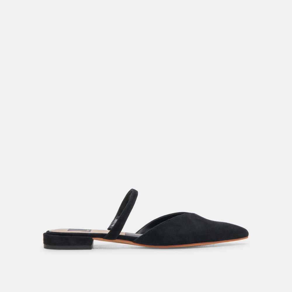 Dolce Vita Kanika Flats Onyx Suede