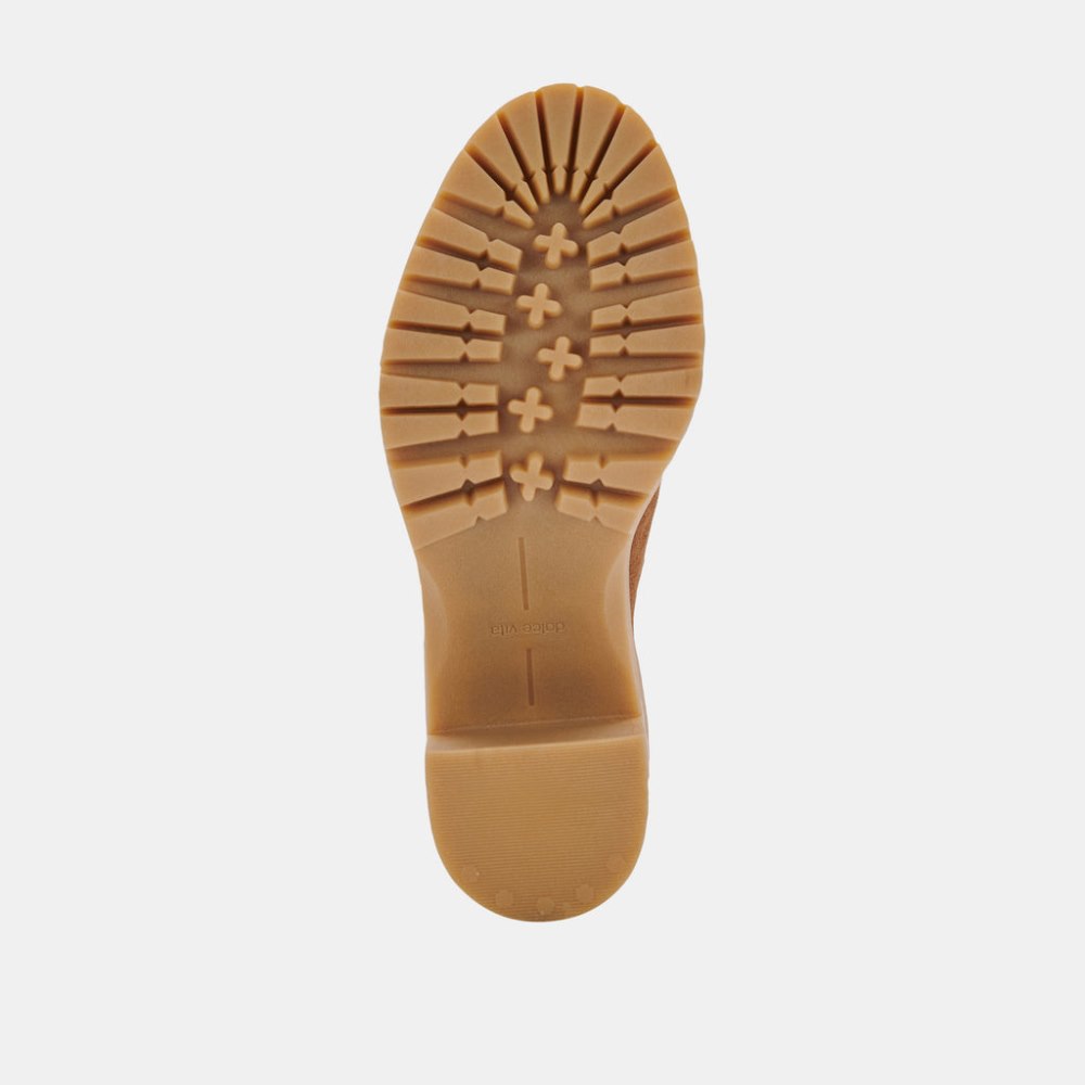 Dolce Vita Caster H2o Booties Camel Suede