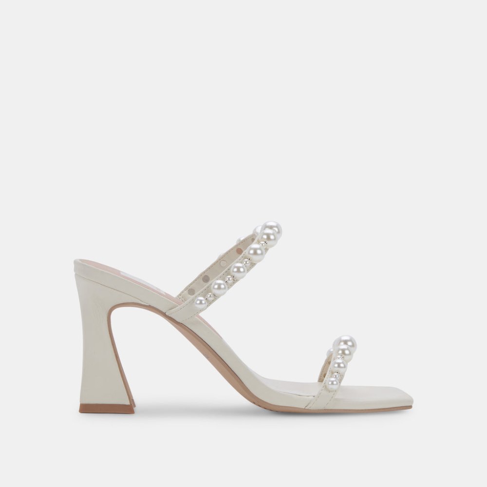 Dolce Vita Naja Pearl Heels Ivory Stella