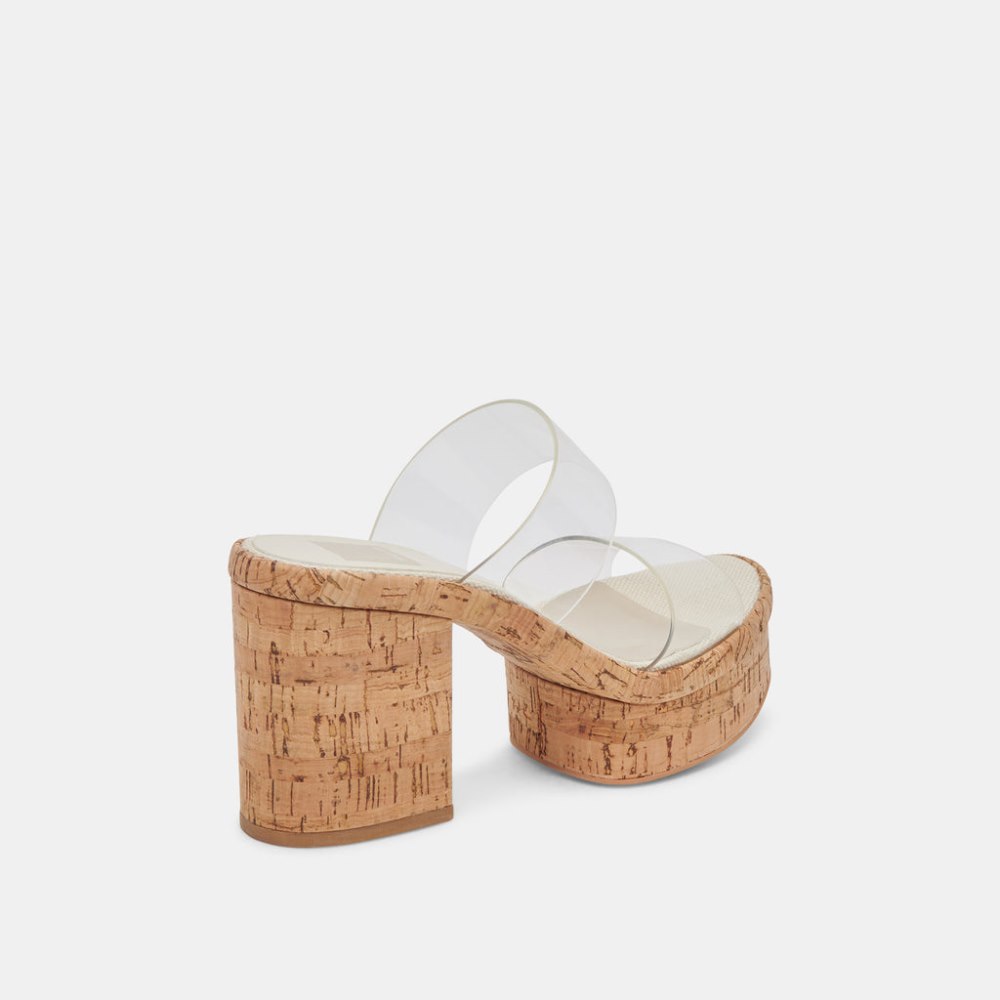 Dolce Vita Latoya Heels Crystal Vinyl