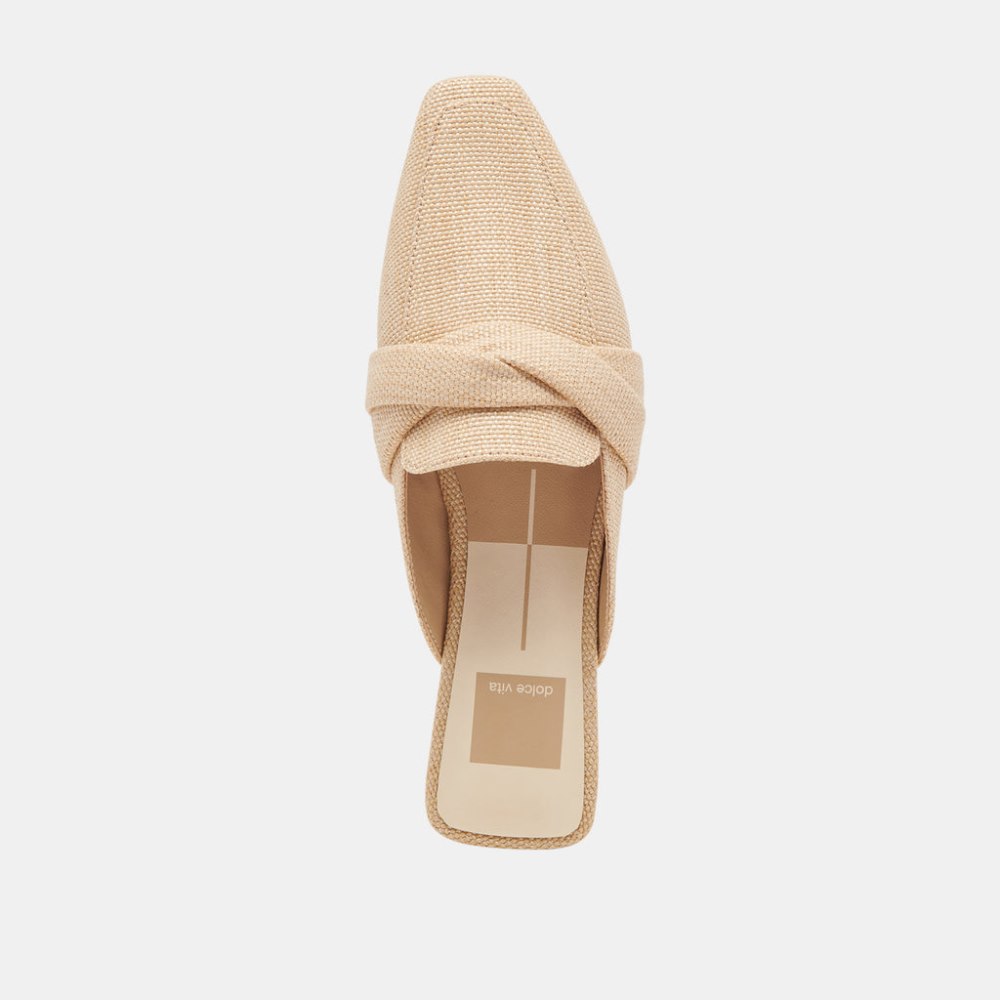 Dolce Vita Clarise Flats Natural Linen