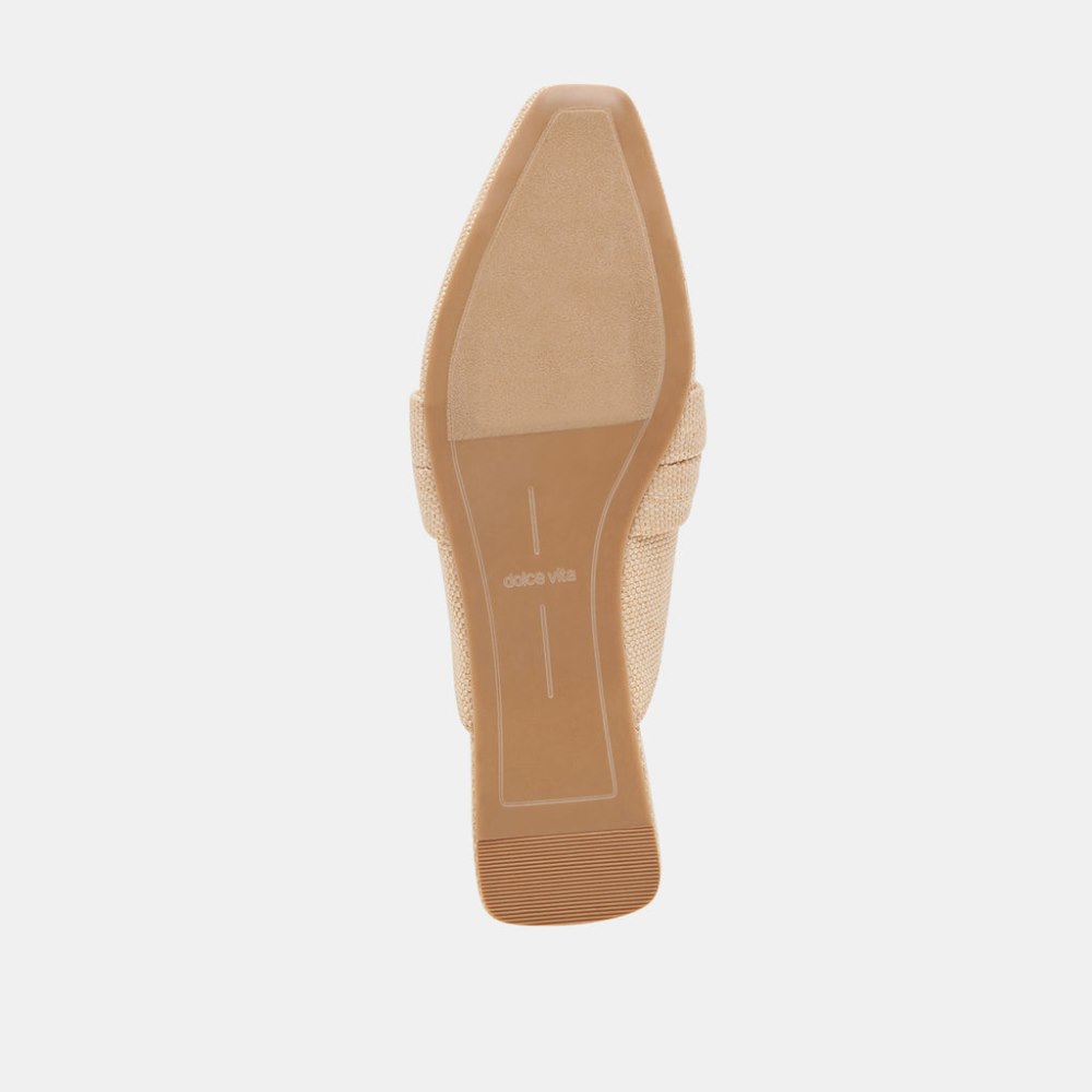 Dolce Vita Clarise Flats Natural Linen