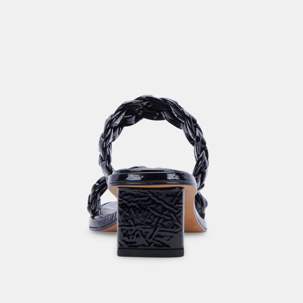 Dolce Vita Ronin Sandals Midnight Patent Stella