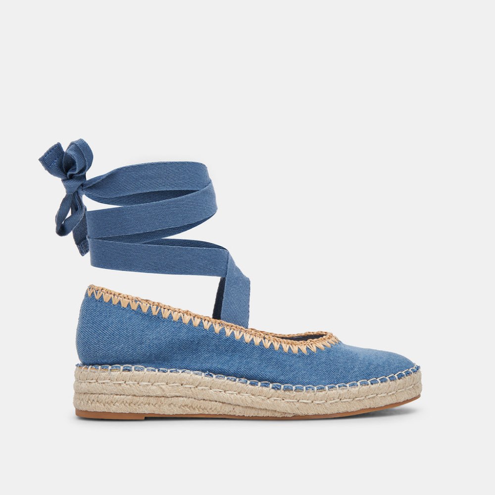 Dolce Vita Morgan Flats Blue Denim