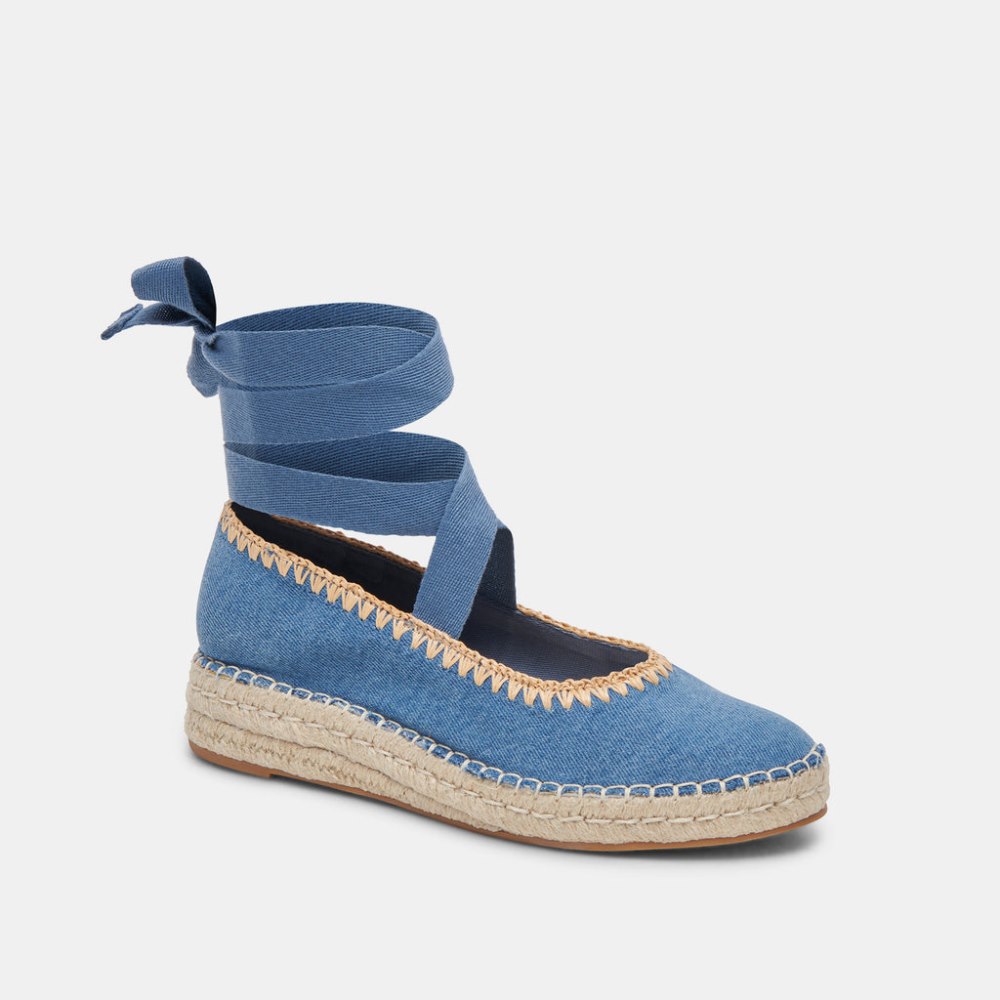 Dolce Vita Morgan Flats Blue Denim