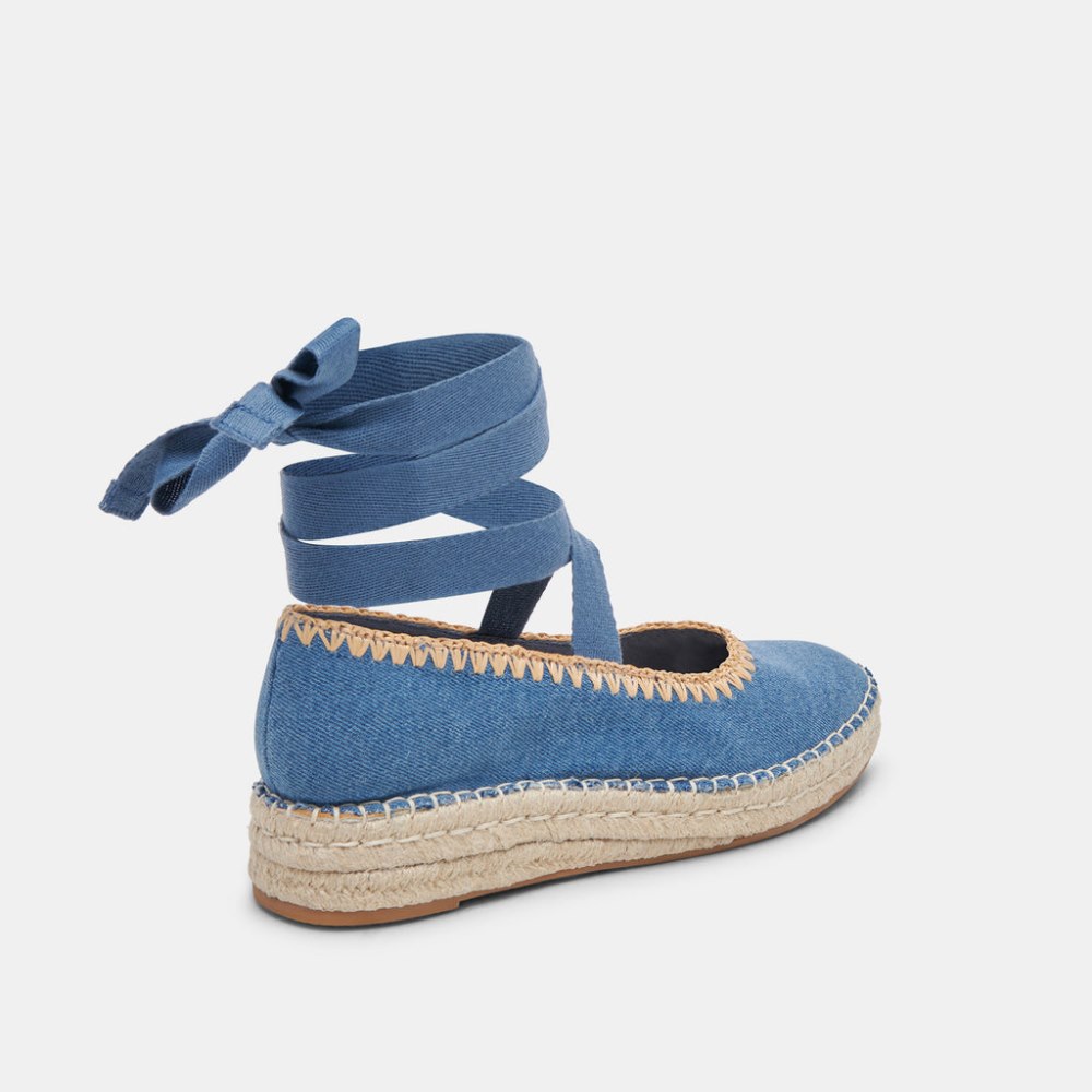 Dolce Vita Morgan Flats Blue Denim
