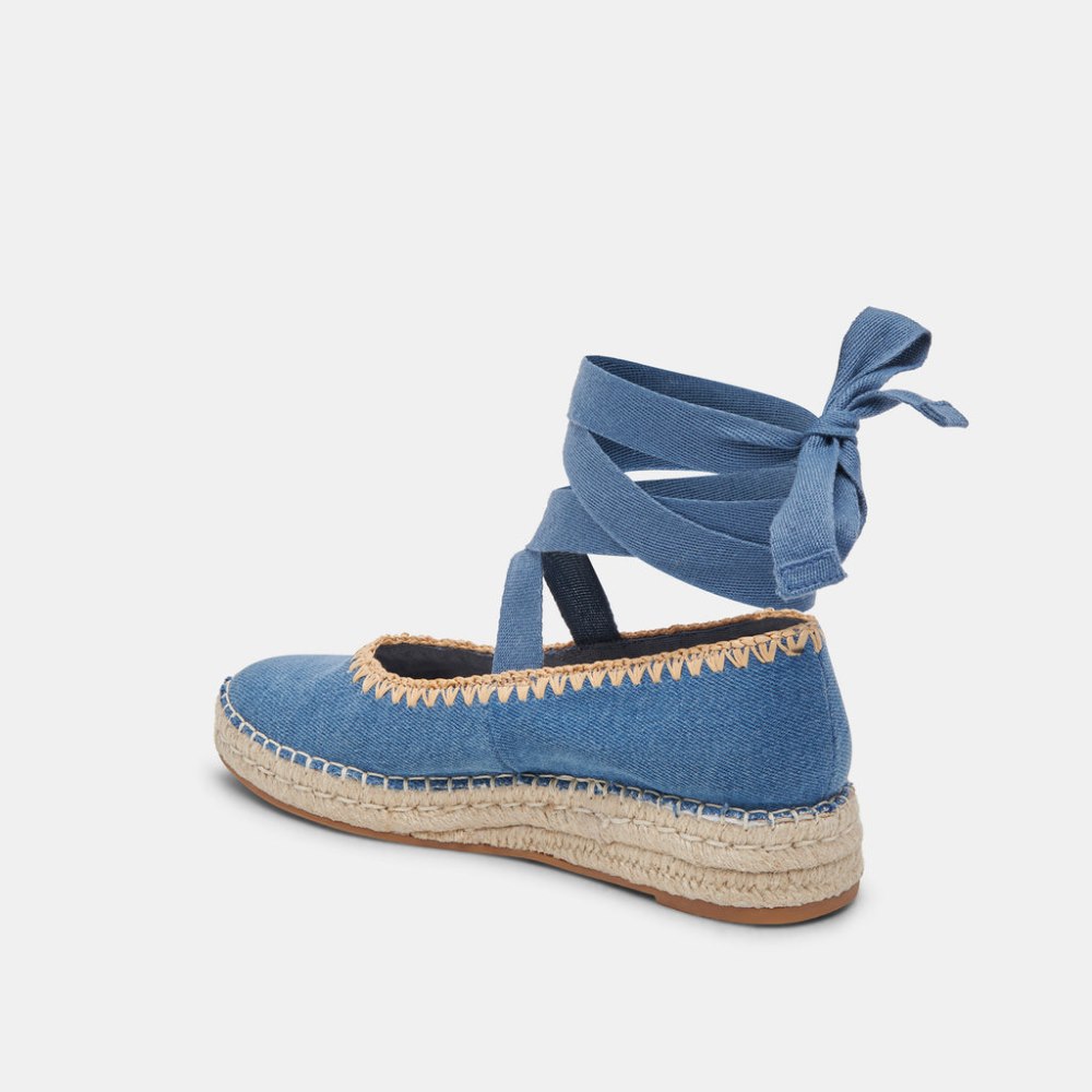 Dolce Vita Morgan Flats Blue Denim