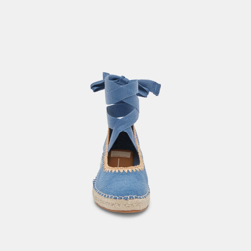 Dolce Vita Morgan Flats Blue Denim