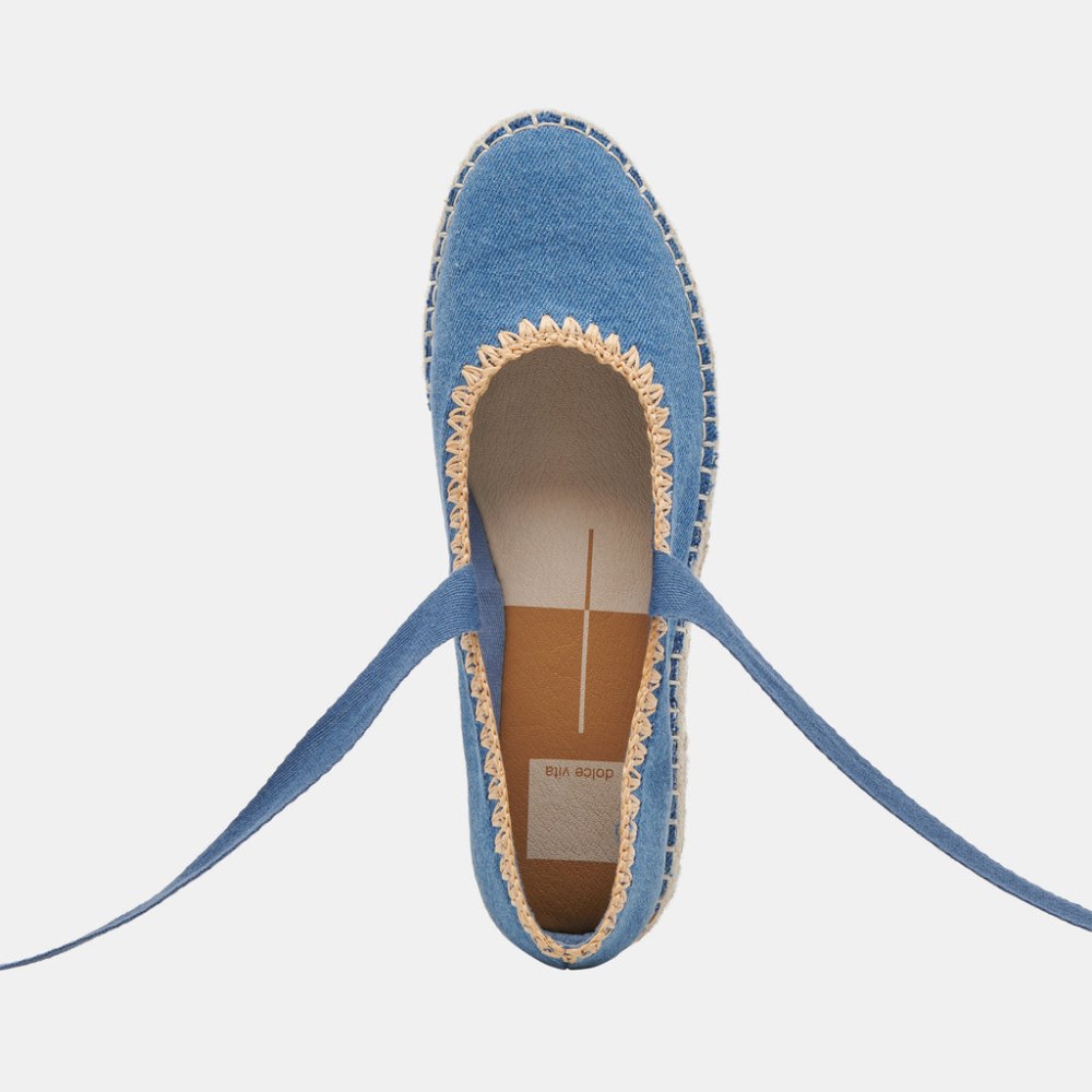 Dolce Vita Morgan Flats Blue Denim