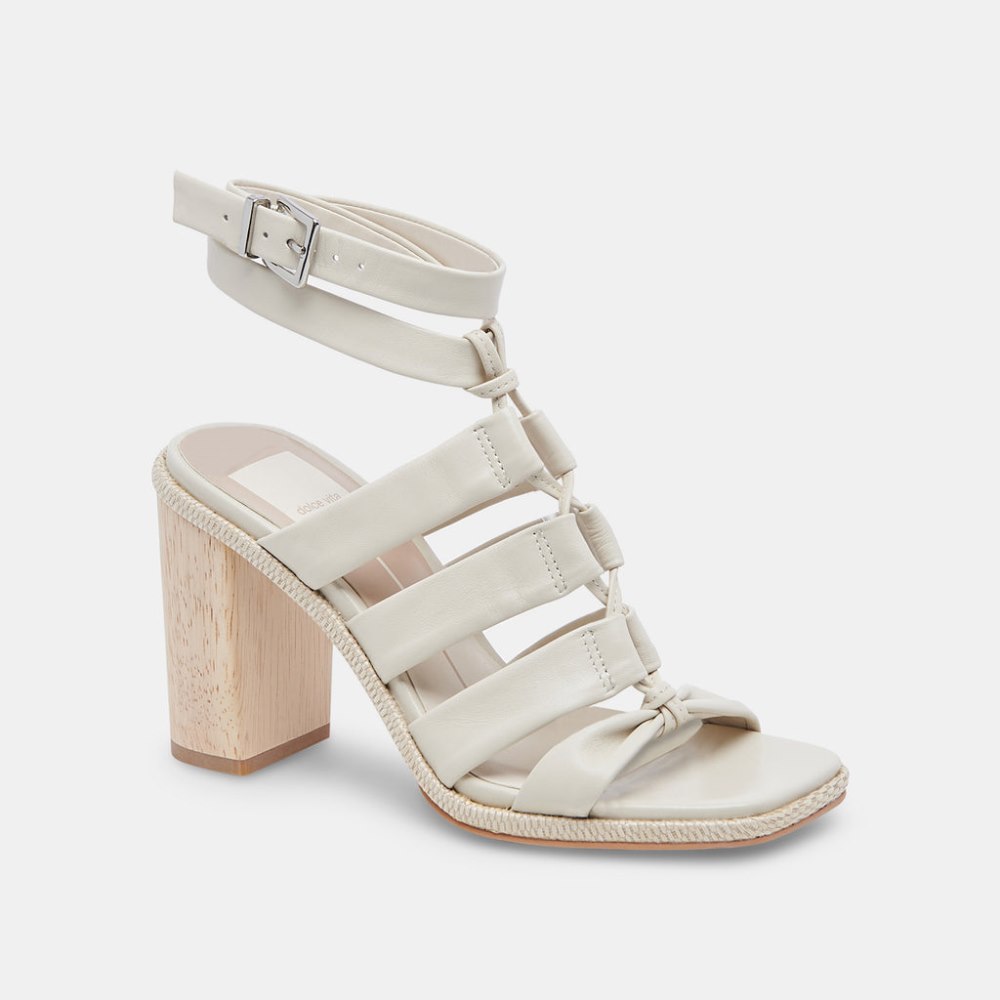 Dolce Vita Olema Heels Ivory Leather