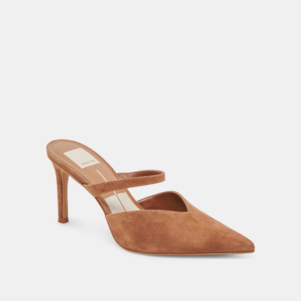 Dolce Vita Kanika Heels Pecan Suede