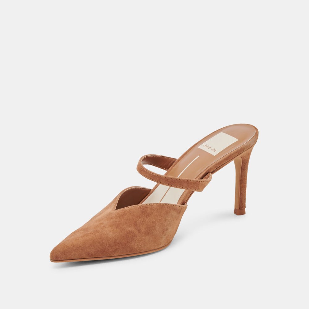 Dolce Vita Kanika Heels Pecan Suede